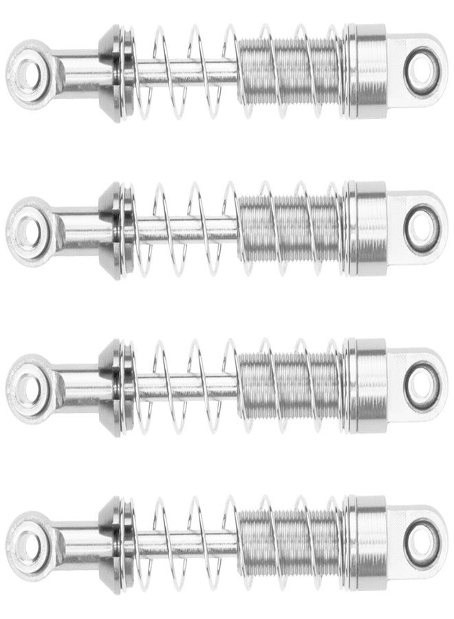 Vgoohobby Metal Shock Absorber Damper Suspension with Extender Seat Mount Compatible with 1/12 MN D90 D91 D96 D99 D99S MN90 MN99S WPL C14 C24 C34 1/16 RC Crawler Car (Silver) - Image 5